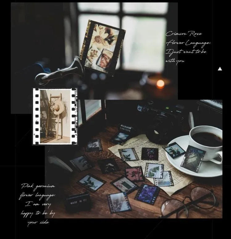 30 Pcs Photo Negative Stickers for Journaling & Scrapbooking - PaperWrld