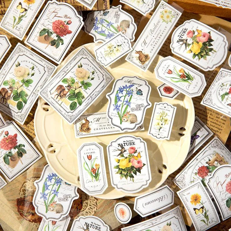 Adhesive Paper Sticker Labels Roll for Journaling & Scrapbooking - PaperWrld