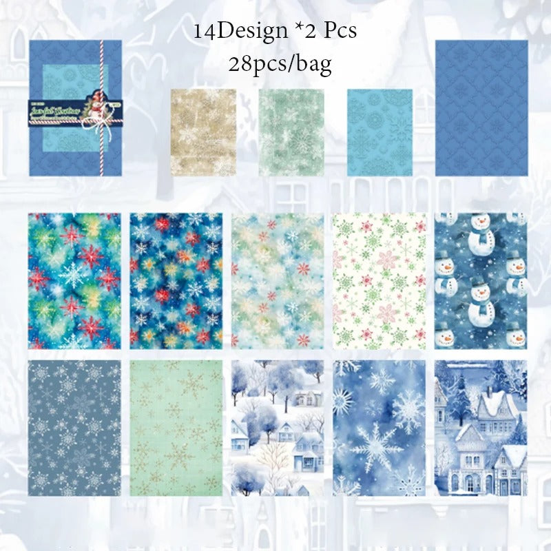 Christmas Magic Embossed Paper Set