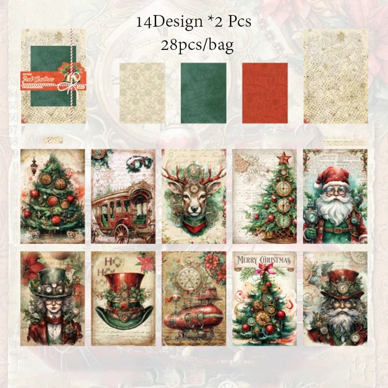 Christmas Magic Embossed Paper Set