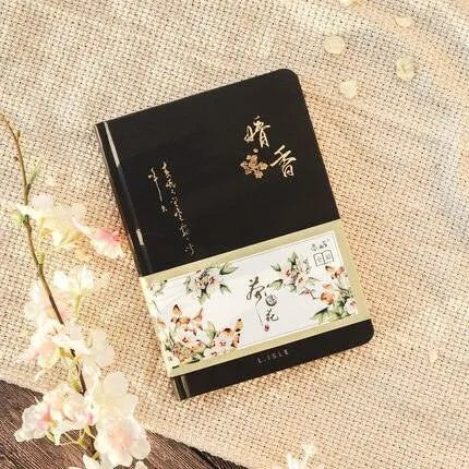 Floral Japanese Notebook for Journaling & Scrapbooking - PaperWrld