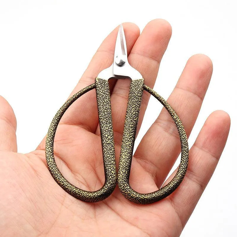 Bronze Zinc Vintage Scissor for Journaling & Scrapbooking - PaperWrld