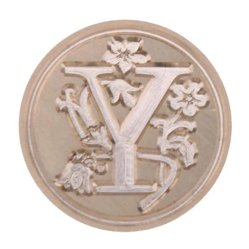 Nature's Alphabet Wax Seal Stamp for Journaling & Scrapbooking - PaperWrld