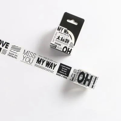 English Washi Tape for Journaling & Scrapbooking - PaperWrld