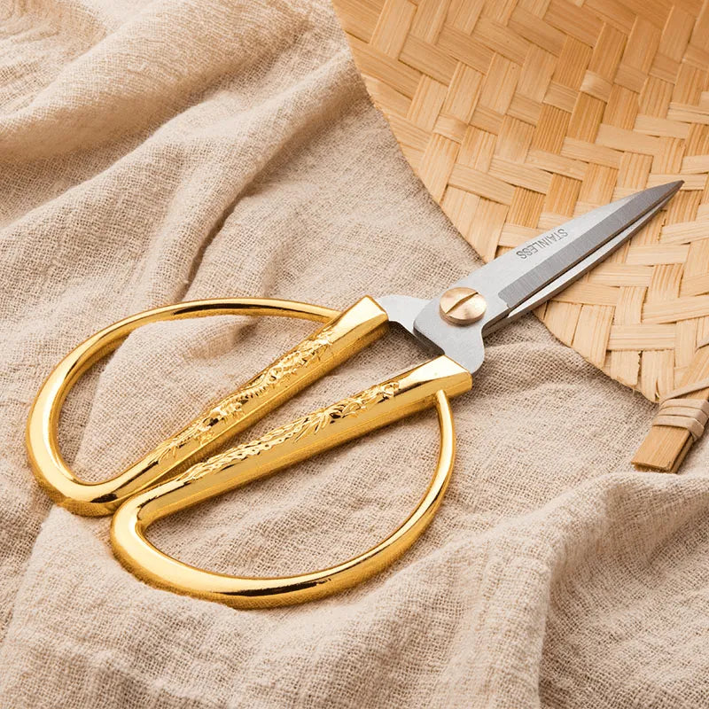 Gold Scissor for Journaling & Scrapbooking - PaperWrld