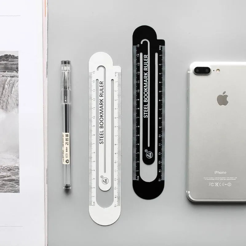 Black & White Two-Sided Ruler for Journaling & Scrapbooking - PaperWrld