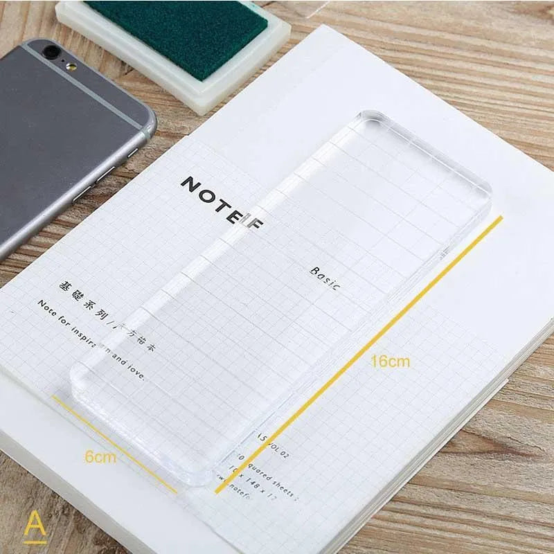 Handle For Transparent Silicone Stamps for Journaling & Scrapbooking - PaperWrld