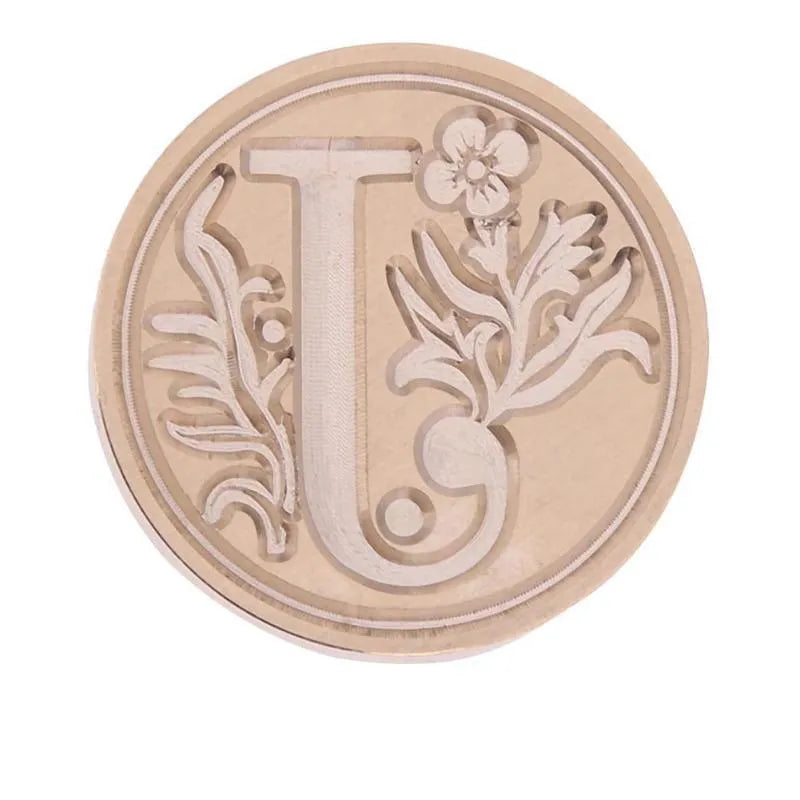 Nature's Alphabet Wax Seal Stamp for Journaling & Scrapbooking - PaperWrld