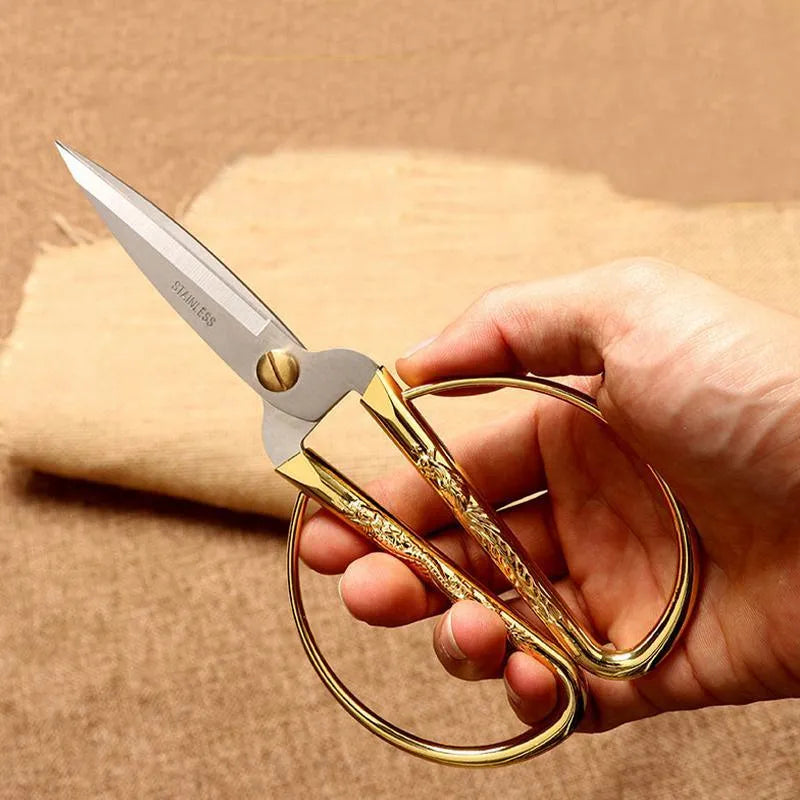 Gold Scissor for Journaling & Scrapbooking - PaperWrld