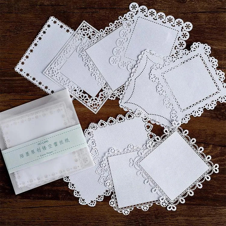 Elegant Lace Paper for Journaling & Scrapbooking - PaperWrld