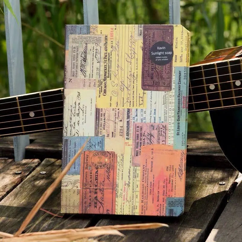 Vintage Kraft Notebook for Journaling & Scrapbooking - PaperWrld