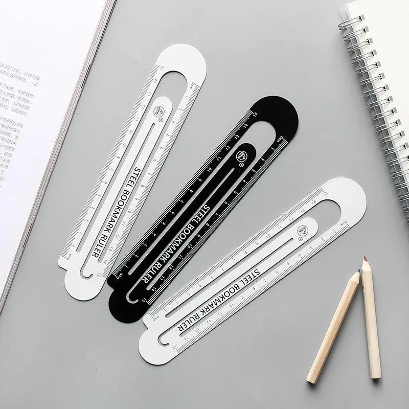Black & White Two-Sided Ruler for Journaling & Scrapbooking - PaperWrld