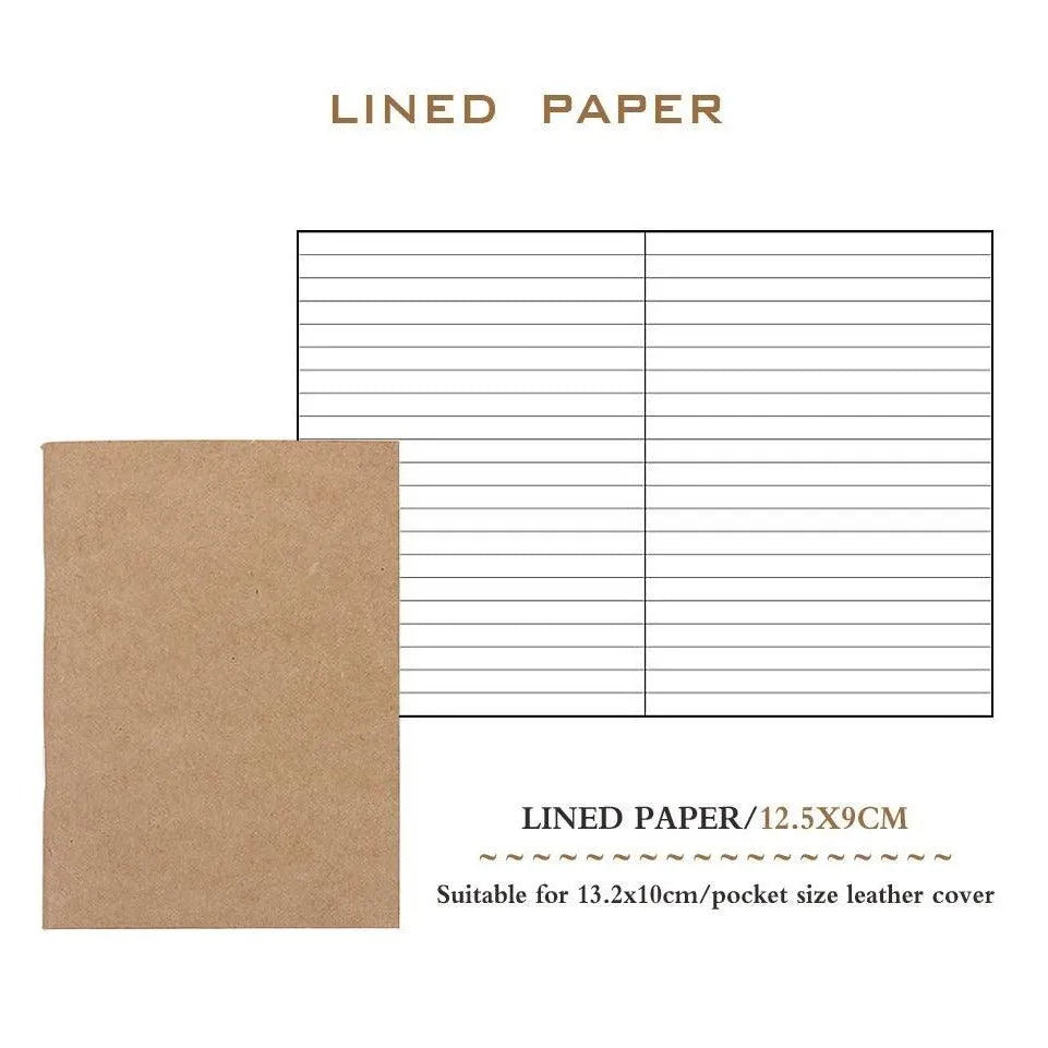 Diary Lined, Blank, Kraft, Weekly Planner for Journaling & Scrapbooking - PaperWrld