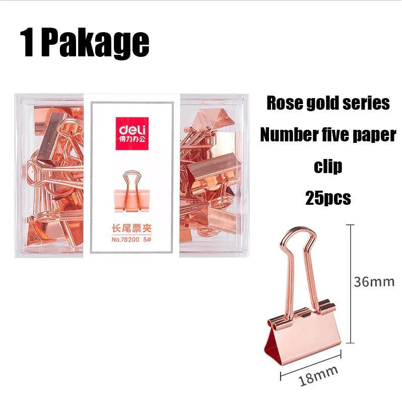 Rose Gold Clips for Journaling & Scrapbooking - PaperWrld