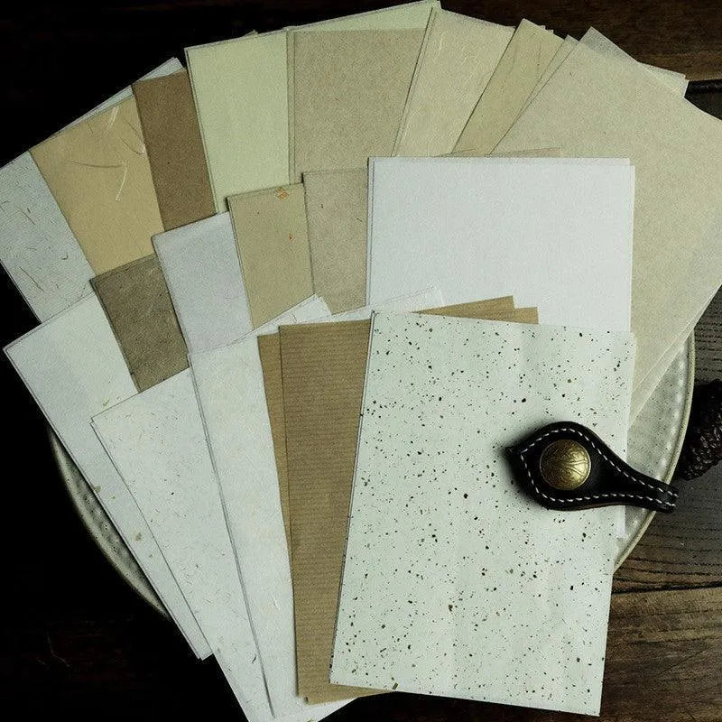 36 Pcs A6 Vintage Paper Sheets for Journaling & Scrapbooking - PaperWrld