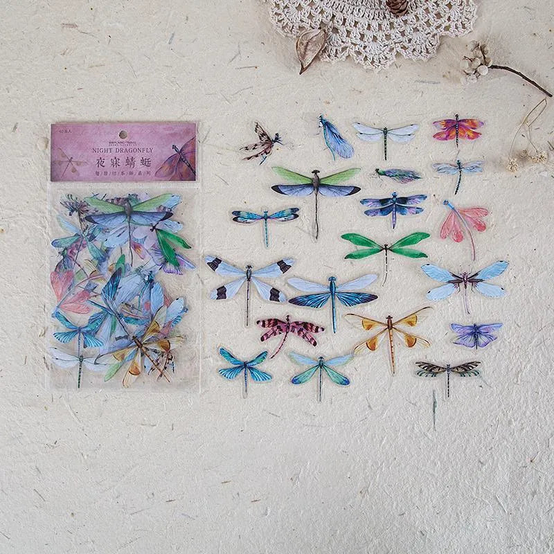 Butterfly & Dragonfly Stickers for Journaling & Scrapbooking - PaperWrld