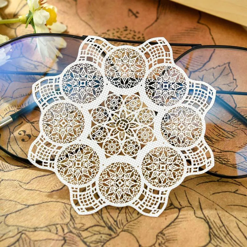 Hand Doily Paper for Journaling & Scrapbooking - PaperWrld
