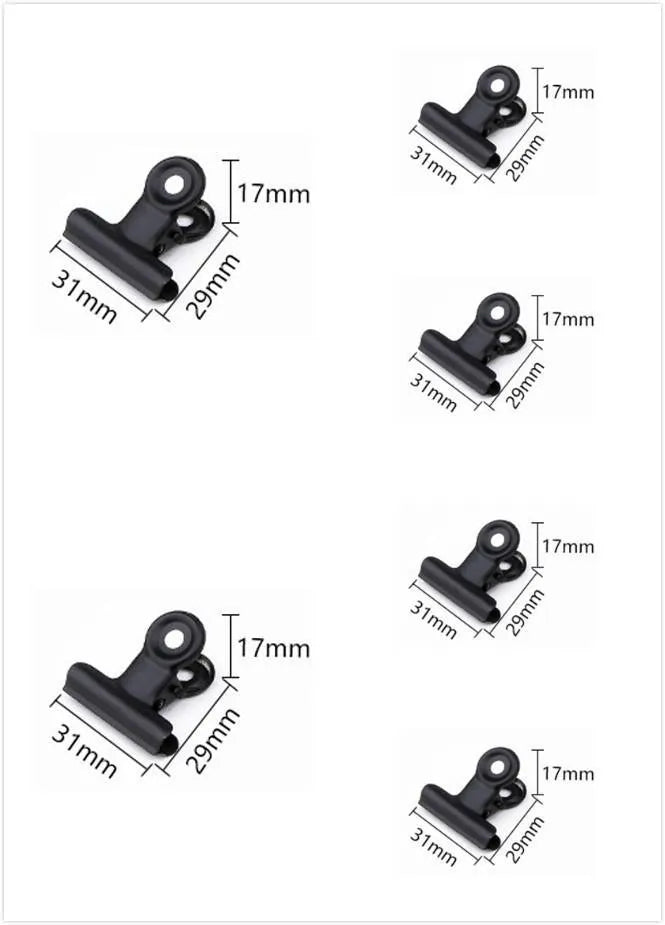 Round Paint Steel Clips for Journaling & Scrapbooking - PaperWrld