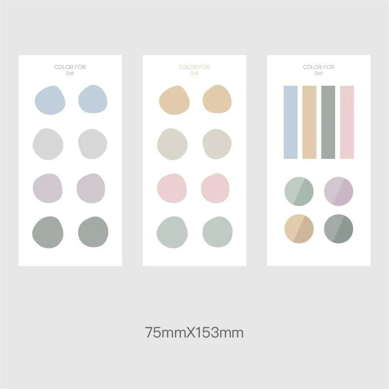 Irregular Round Stickers for Journaling & Scrapbooking - PaperWrld