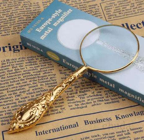 Vintage Magnifying Glass for Journaling & Scrapbooking - PaperWrld