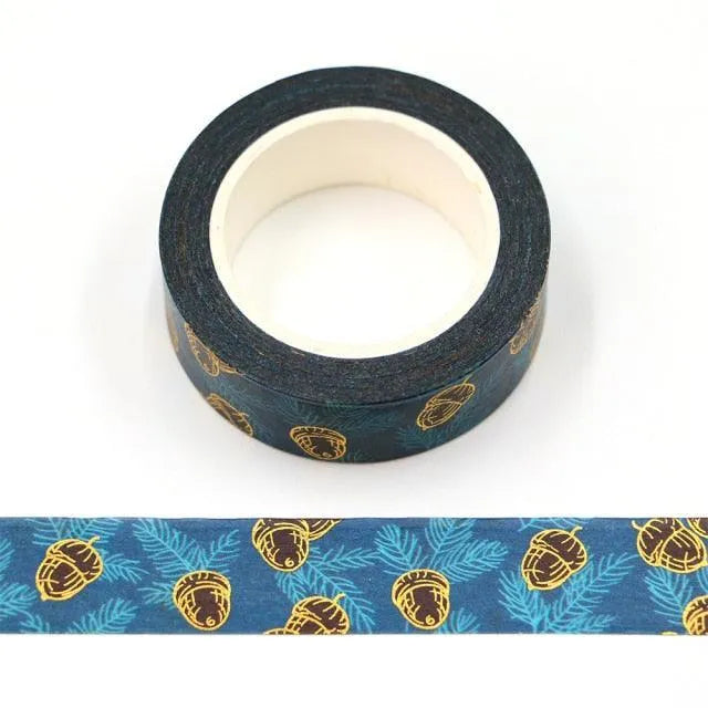 Merry Christmas Washi Tape Roll for Journaling & Scrapbooking - PaperWrld
