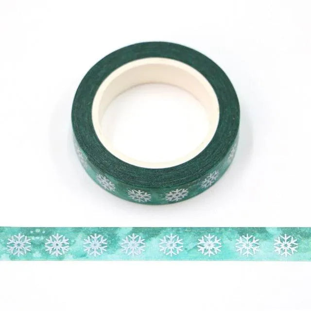 Merry Christmas Washi Tape Roll for Journaling & Scrapbooking - PaperWrld