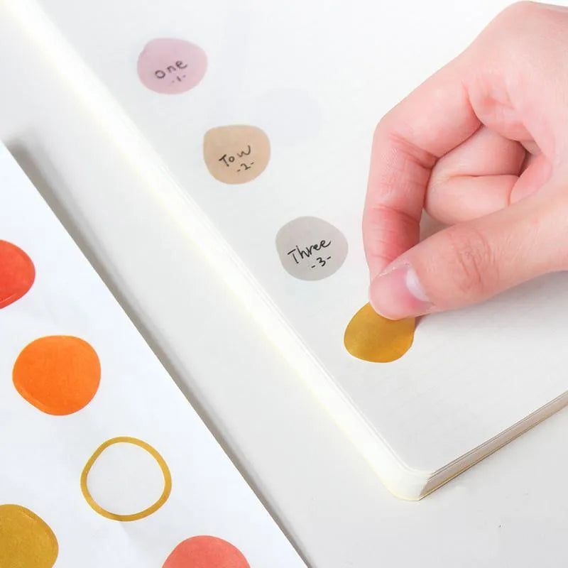 Irregular Round Stickers for Journaling & Scrapbooking - PaperWrld