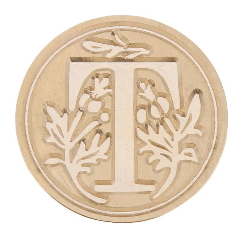 Nature's Alphabet Wax Seal Stamp for Journaling & Scrapbooking - PaperWrld