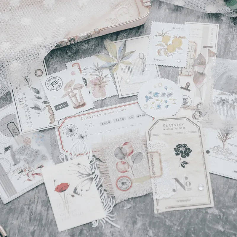 Rub On Stickers Flowers for Journaling & Scrapbooking - PaperWrld