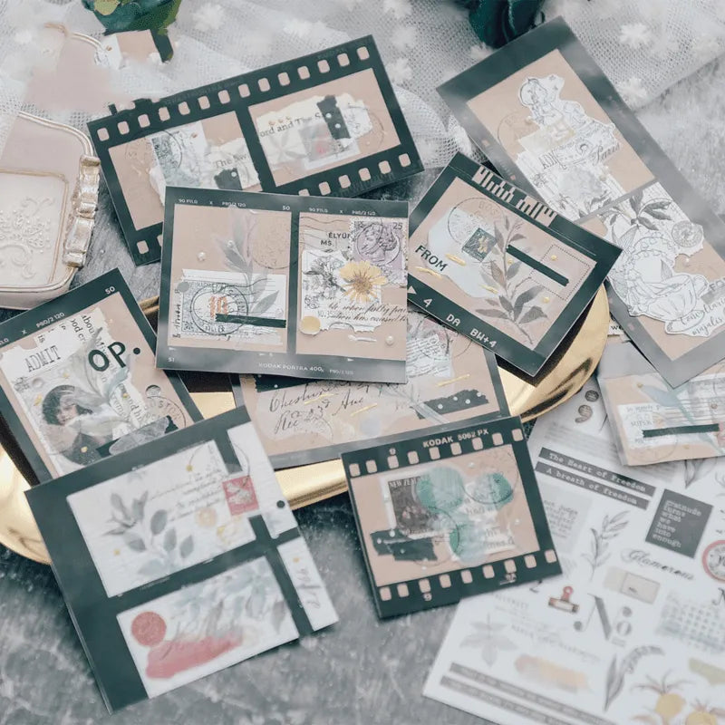 Rub On Stickers Flowers for Journaling & Scrapbooking - PaperWrld