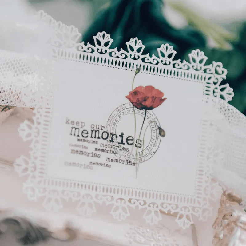 Rub On Stickers Flowers for Journaling & Scrapbooking - PaperWrld