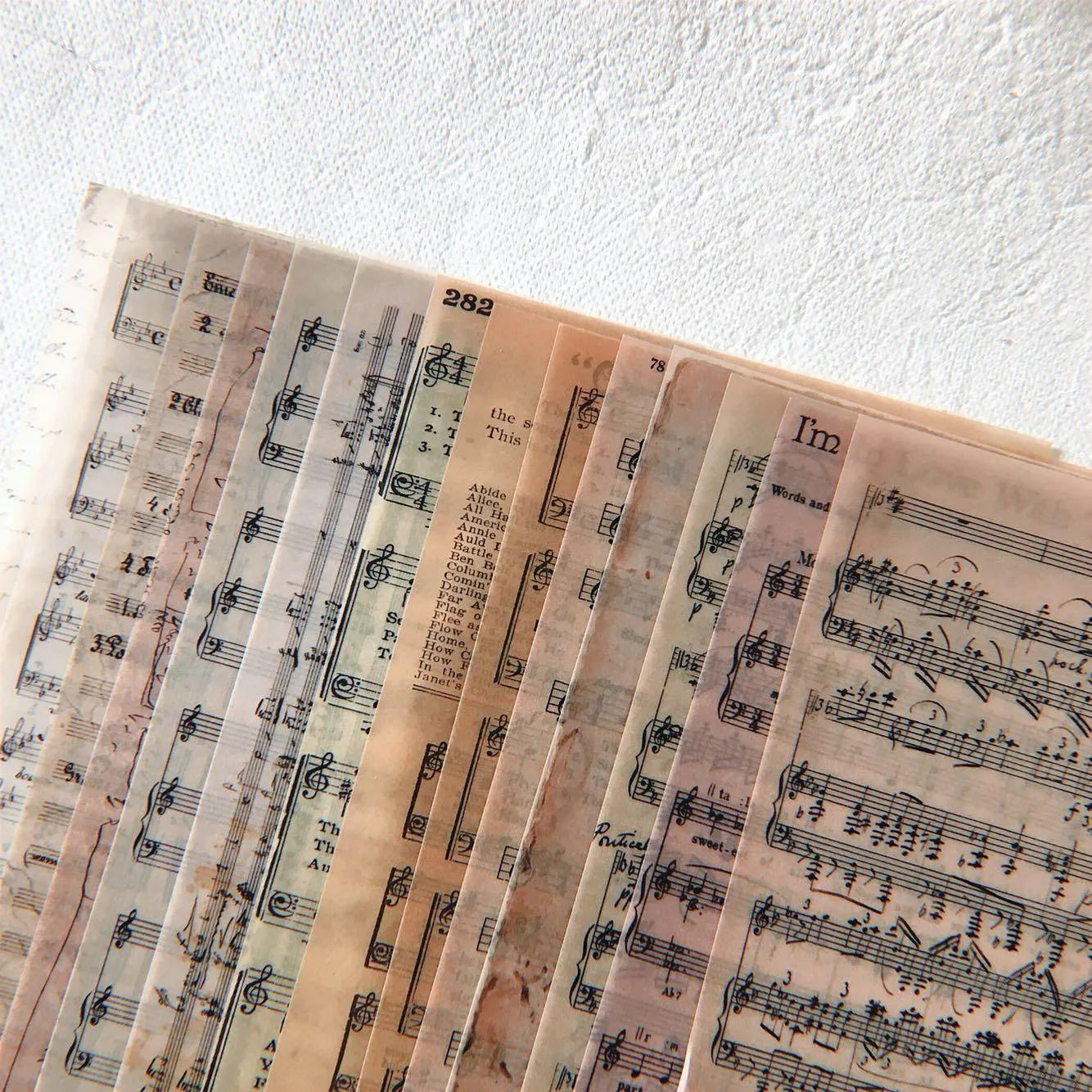 Sheet Music Paper for Journaling & Scrapbooking - PaperWrld