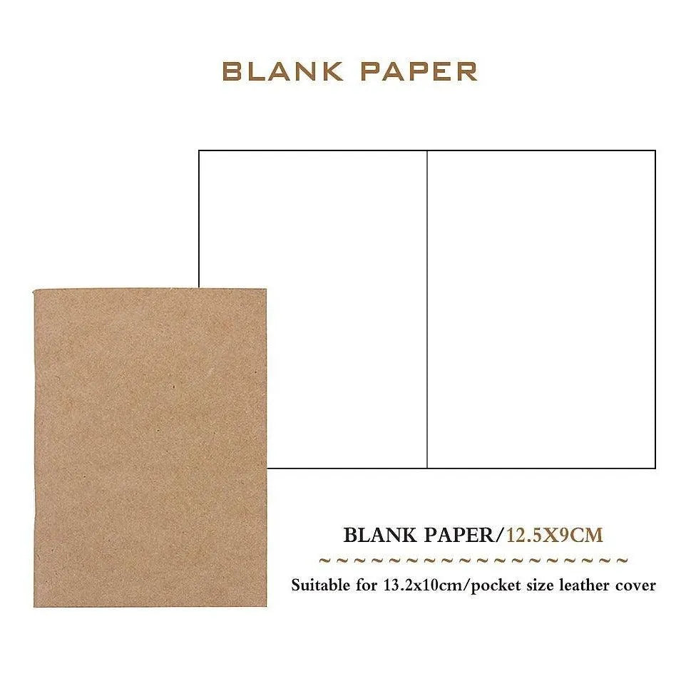 Diary Lined, Blank, Kraft, Weekly Planner for Journaling & Scrapbooking - PaperWrld