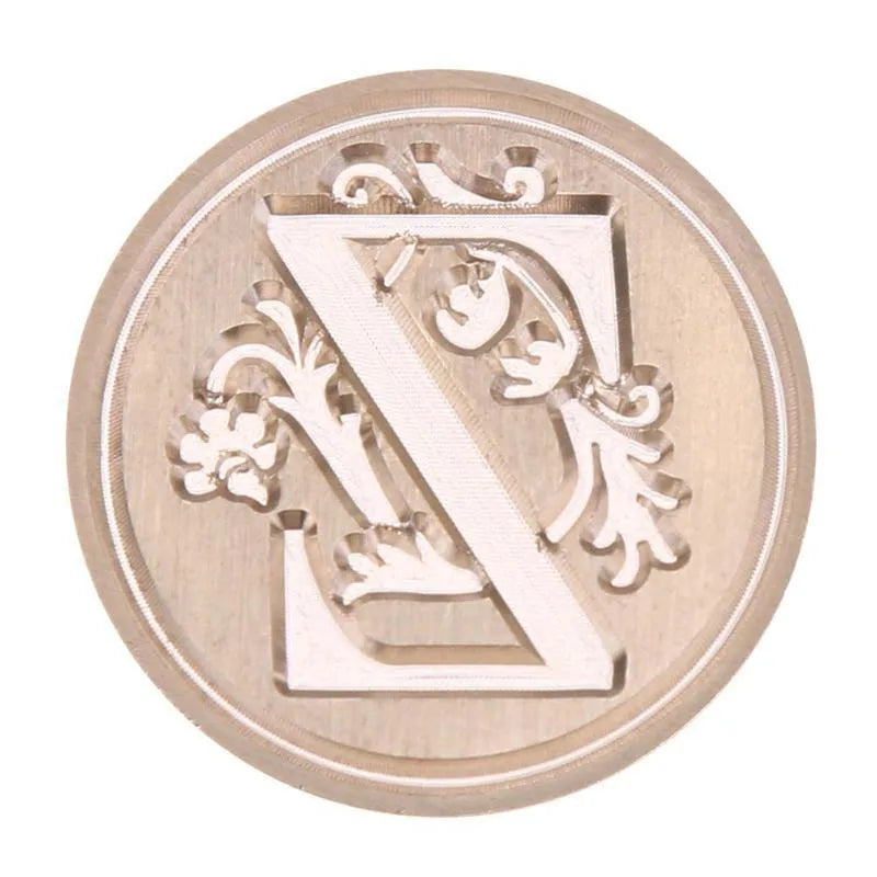 Nature's Alphabet Wax Seal Stamp for Journaling & Scrapbooking - PaperWrld