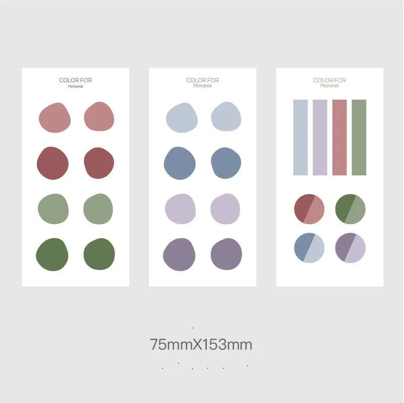 Irregular Round Stickers for Journaling & Scrapbooking - PaperWrld