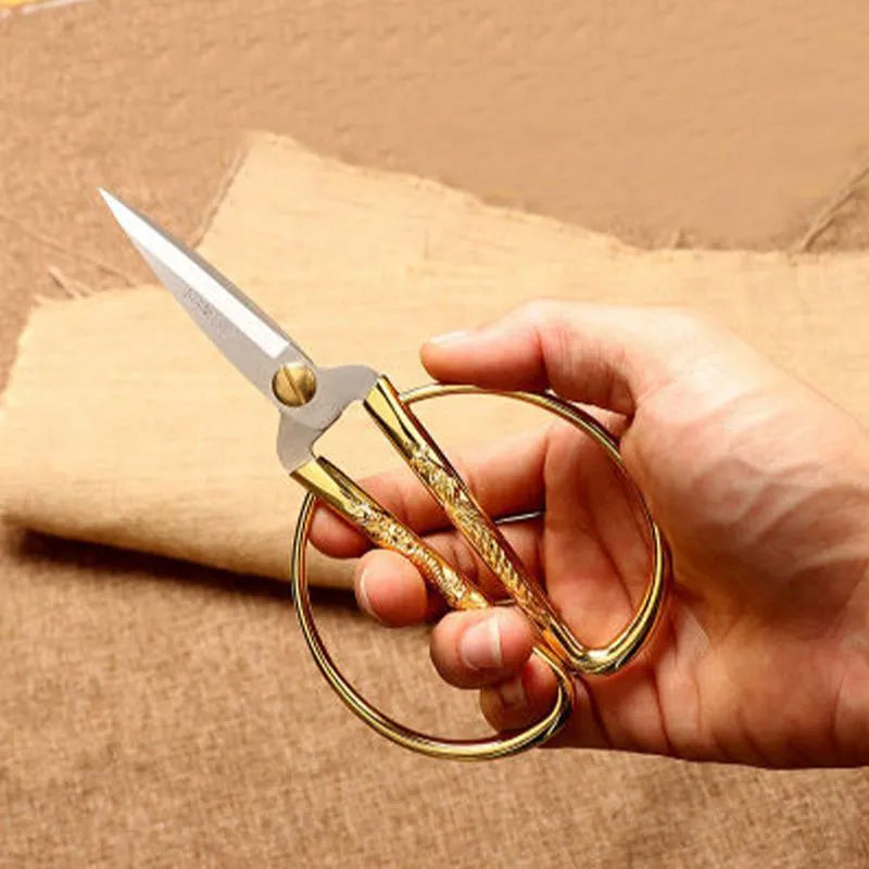 Gold Scissor for Journaling & Scrapbooking - PaperWrld