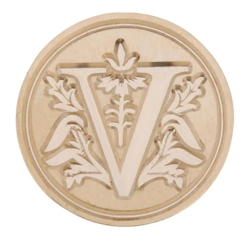 Nature's Alphabet Wax Seal Stamp for Journaling & Scrapbooking - PaperWrld