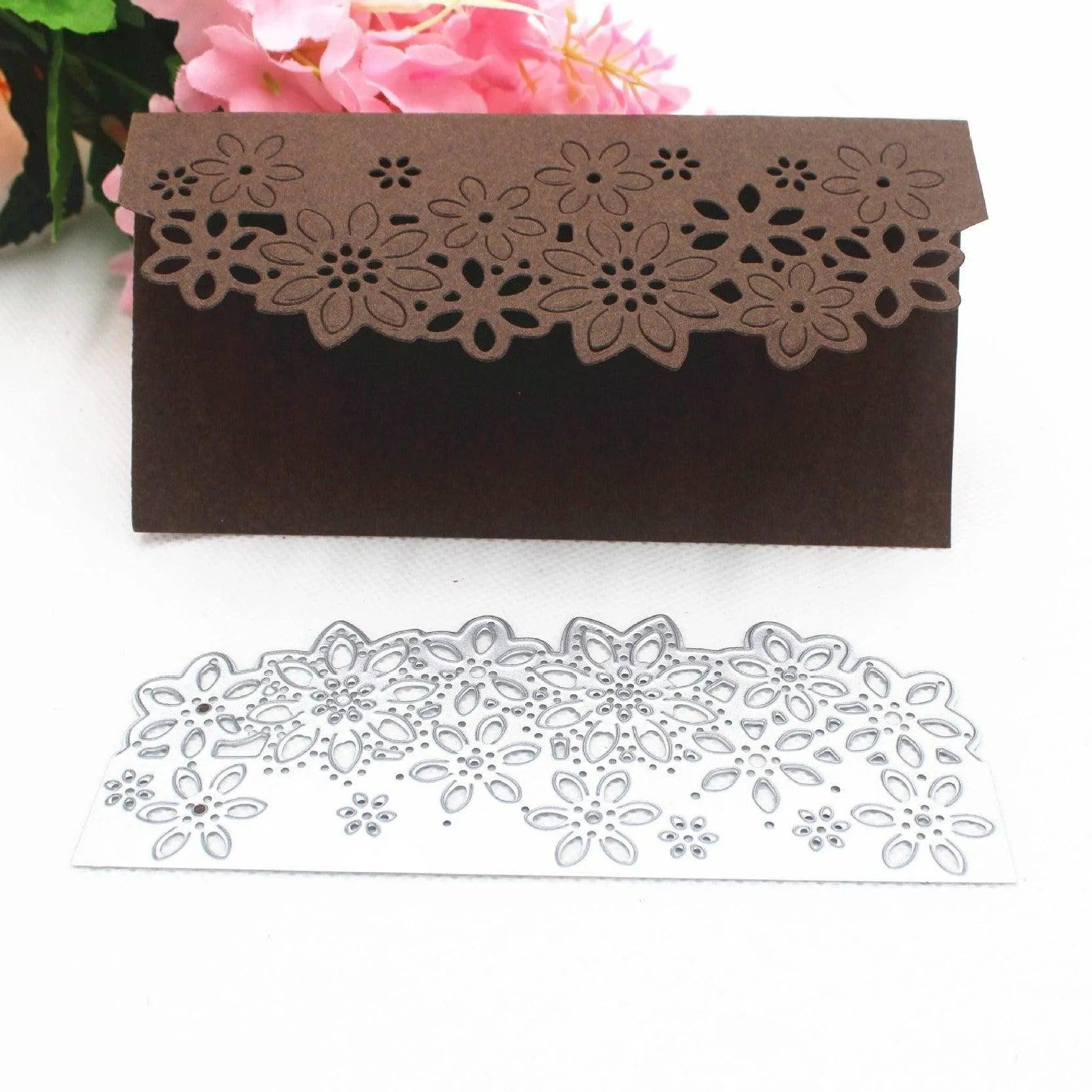 Flowers Metal Embossing Cutting Die for Journaling & Scrapbooking - PaperWrld