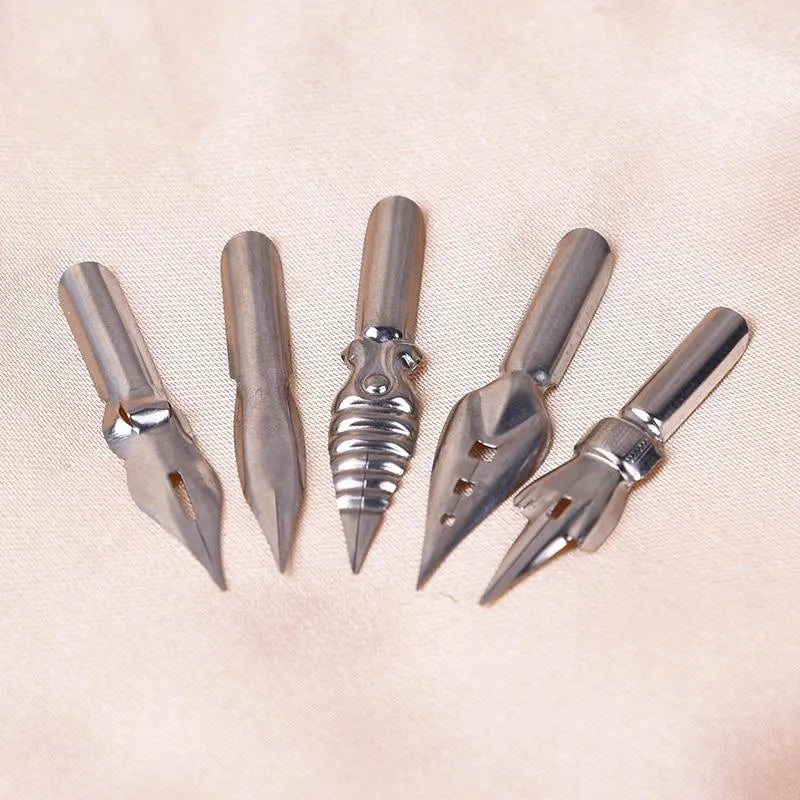 Feather Vintage Dip Fountain Pen for Journaling & Scrapbooking - PaperWrld