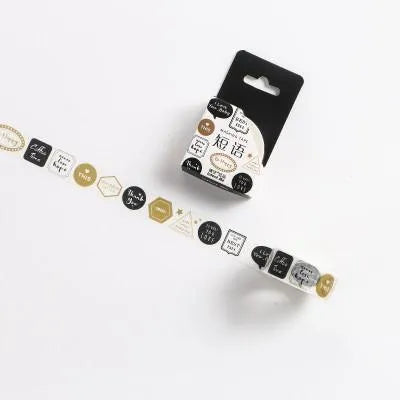 English Washi Tape for Journaling & Scrapbooking - PaperWrld