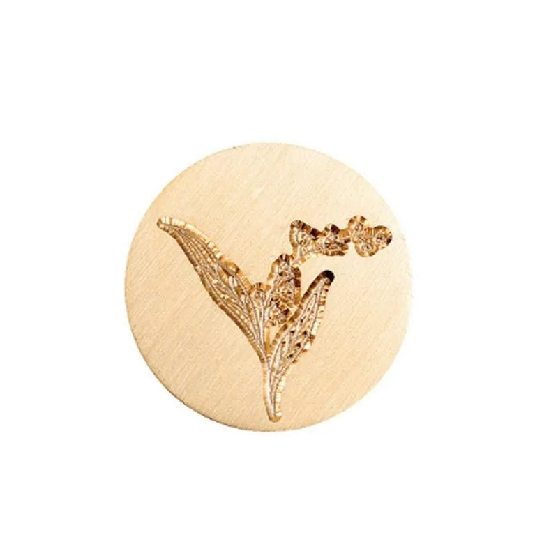 Botanical Garden Wax Seal Stamp for Journaling & Scrapbooking - PaperWrld