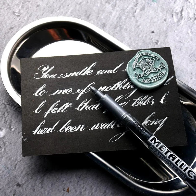 Gold & Silver Water Pen for Journaling & Scrapbooking - PaperWrld