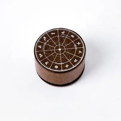 Lunar & Clock Wooden Stamps for Journaling & Scrapbooking - PaperWrld