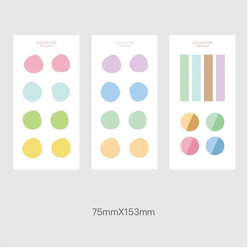 Irregular Round Stickers for Journaling & Scrapbooking - PaperWrld