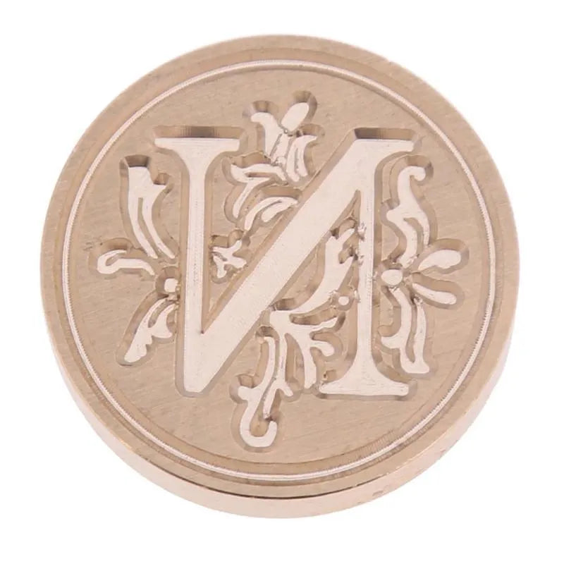 Nature's Alphabet Wax Seal Stamp for Journaling & Scrapbooking - PaperWrld
