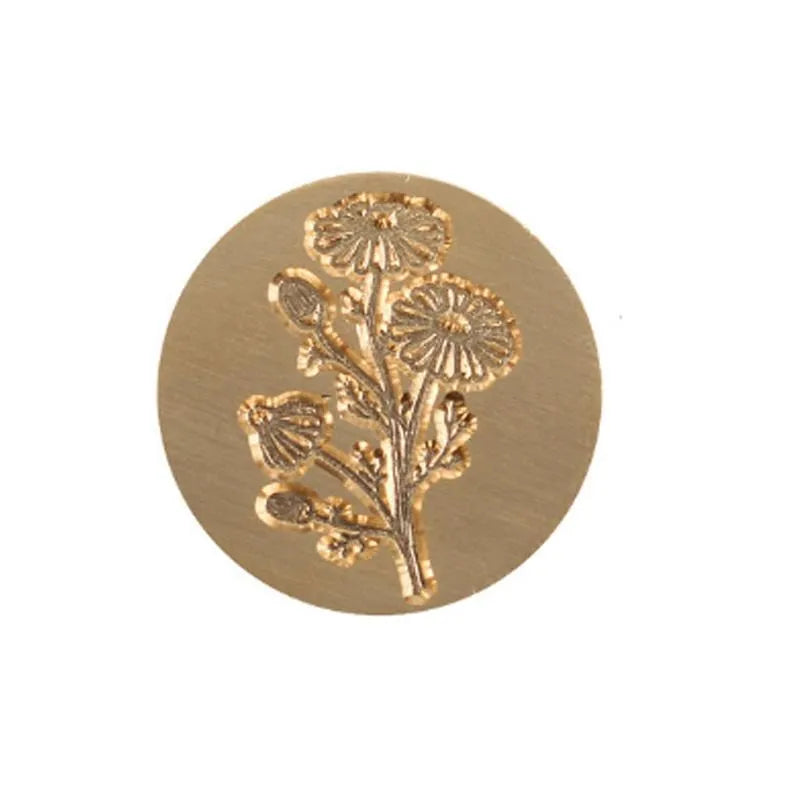 Botanical Garden Wax Seal Stamp for Journaling & Scrapbooking - PaperWrld