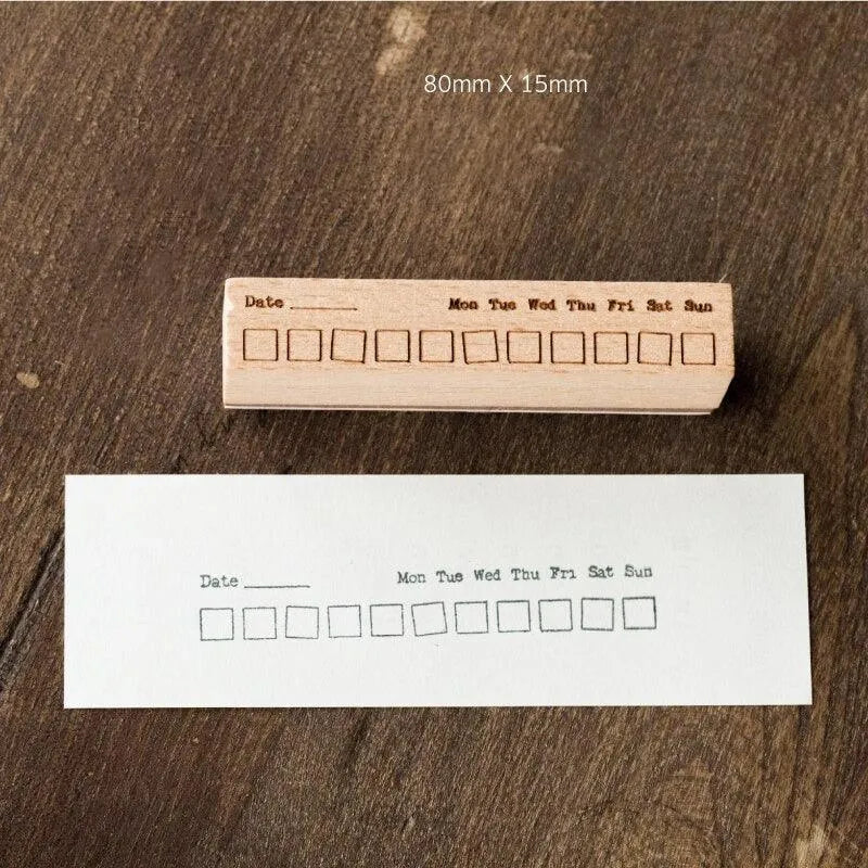 Vintage Life Record Timeline Stamp for Journaling & Scrapbooking - PaperWrld