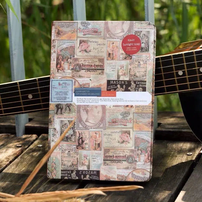 Vintage Kraft Notebook for Journaling & Scrapbooking - PaperWrld