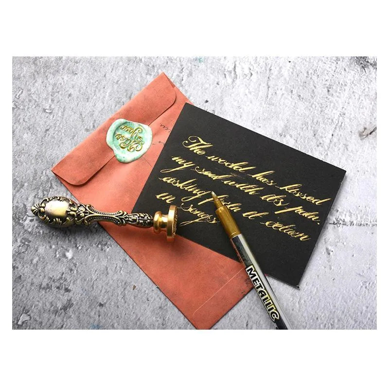 Gold & Silver Water Pen for Journaling & Scrapbooking - PaperWrld