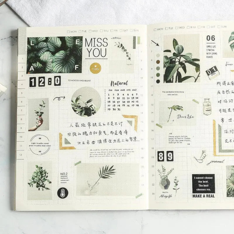 English Washi Tape for Journaling & Scrapbooking - PaperWrld